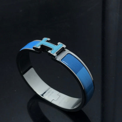 [Elite]H BRACELET BLUE RAINBOW CERAMIC