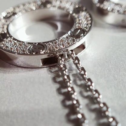 [Elite]LOVE NECKLACE ADJUSTABLE SILVER