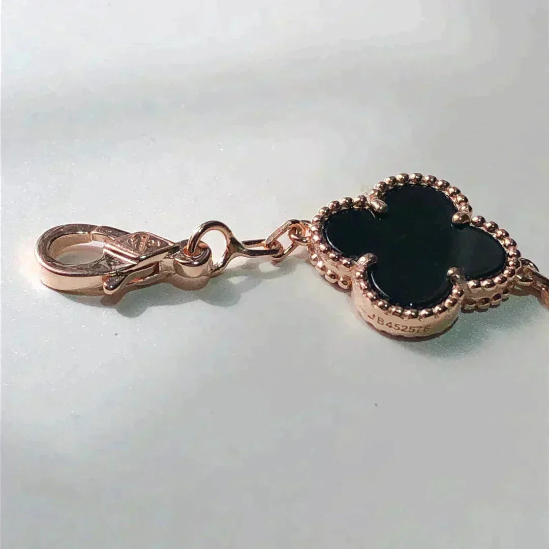 [Elite]CLOVER 5 MOTIFS MULTICOLOR BRACELET