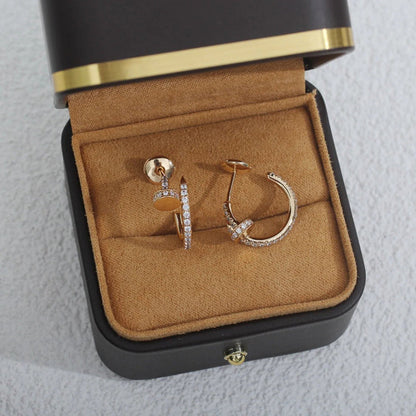 [Elite]JUSTE FULL DIAMOND SMALL EARRINGS