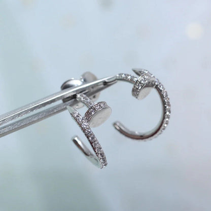 [Elite]JUSTE FULL DIAMOND SMALL EARRINGS