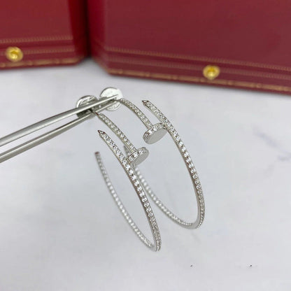 [Elite]JUSTE FULL DIAMOND LARGE EARRINGS