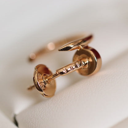 [Elite]JUSTE EARRINGS PINK GOLD