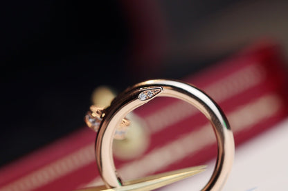 [Elite]JUSTE RING 2.65MM PINK GOLD DIAMOND