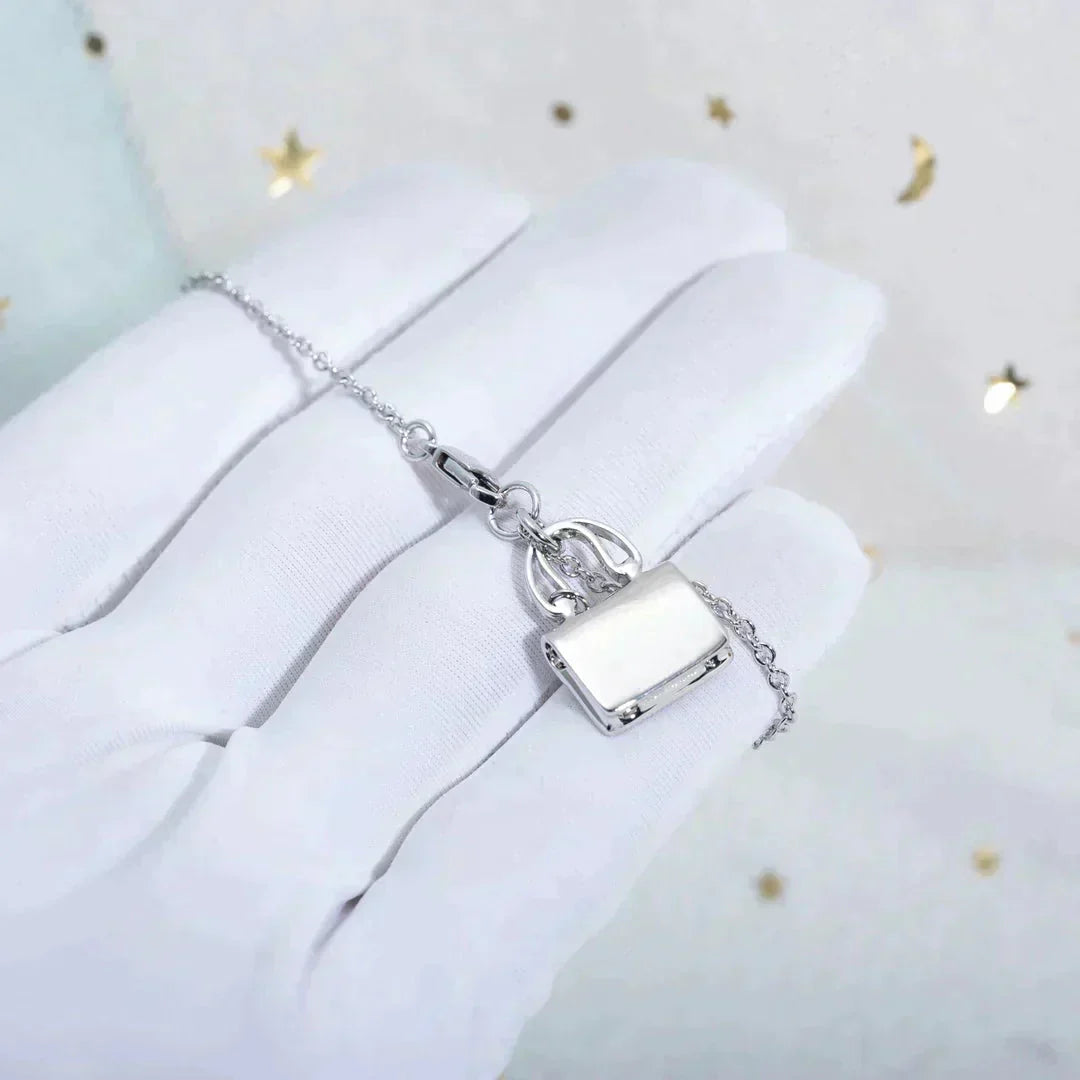 [Elite]AMULETTE PEDANT SILVER NECKLACE