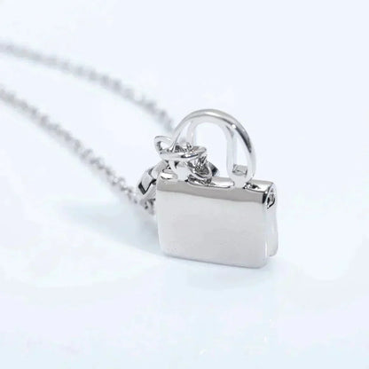 [Elite]AMULETTE PEDANT SILVER NECKLACE