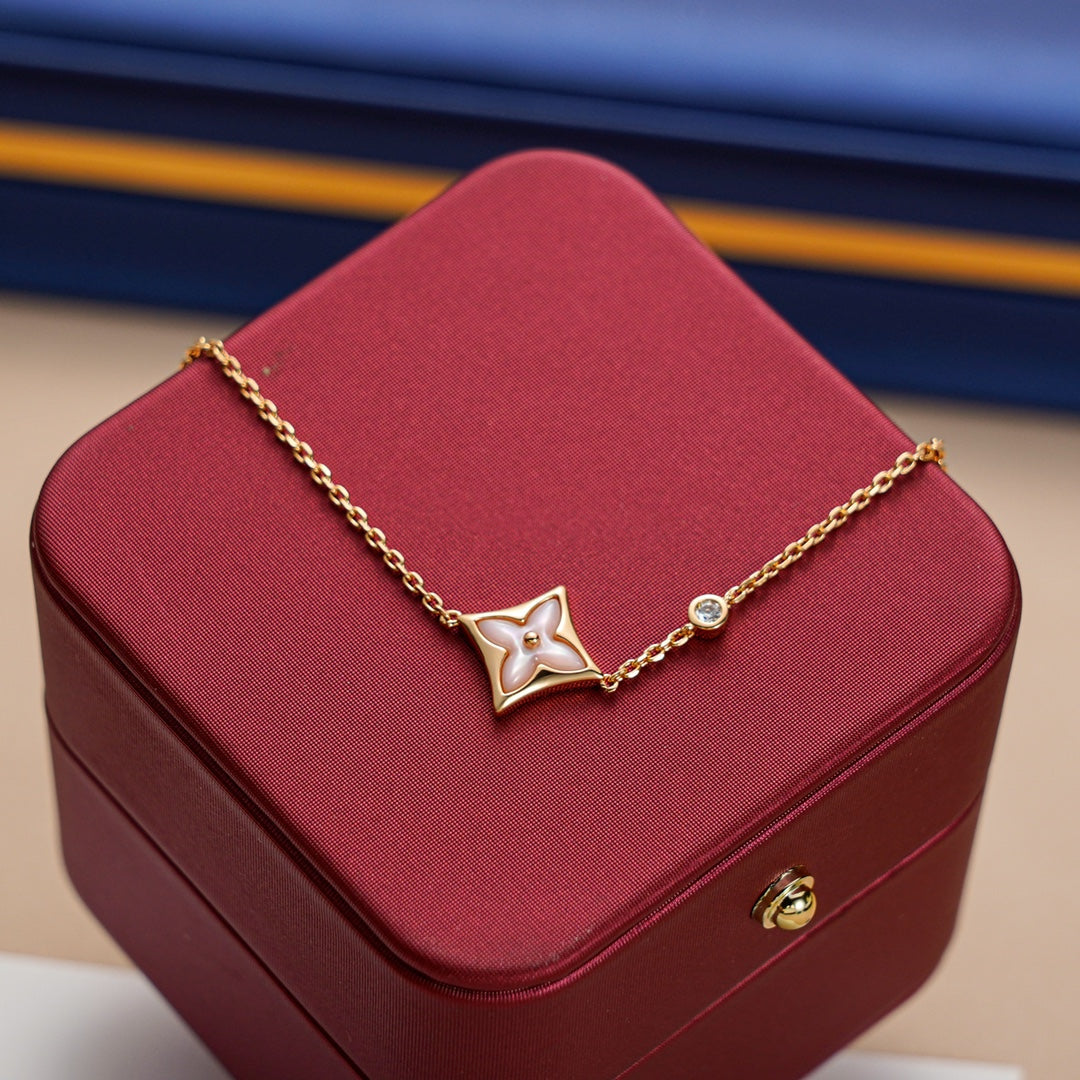 [Elite]STAR 1 DIAMOND PINK GOLD BRACELET