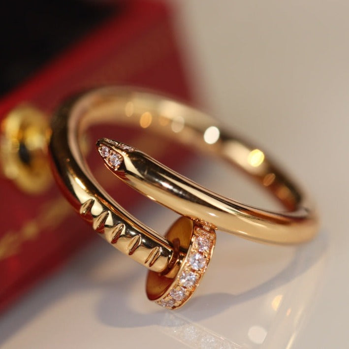 [Elite]JUSTE RING 2.65MM GOLD DIAMOND