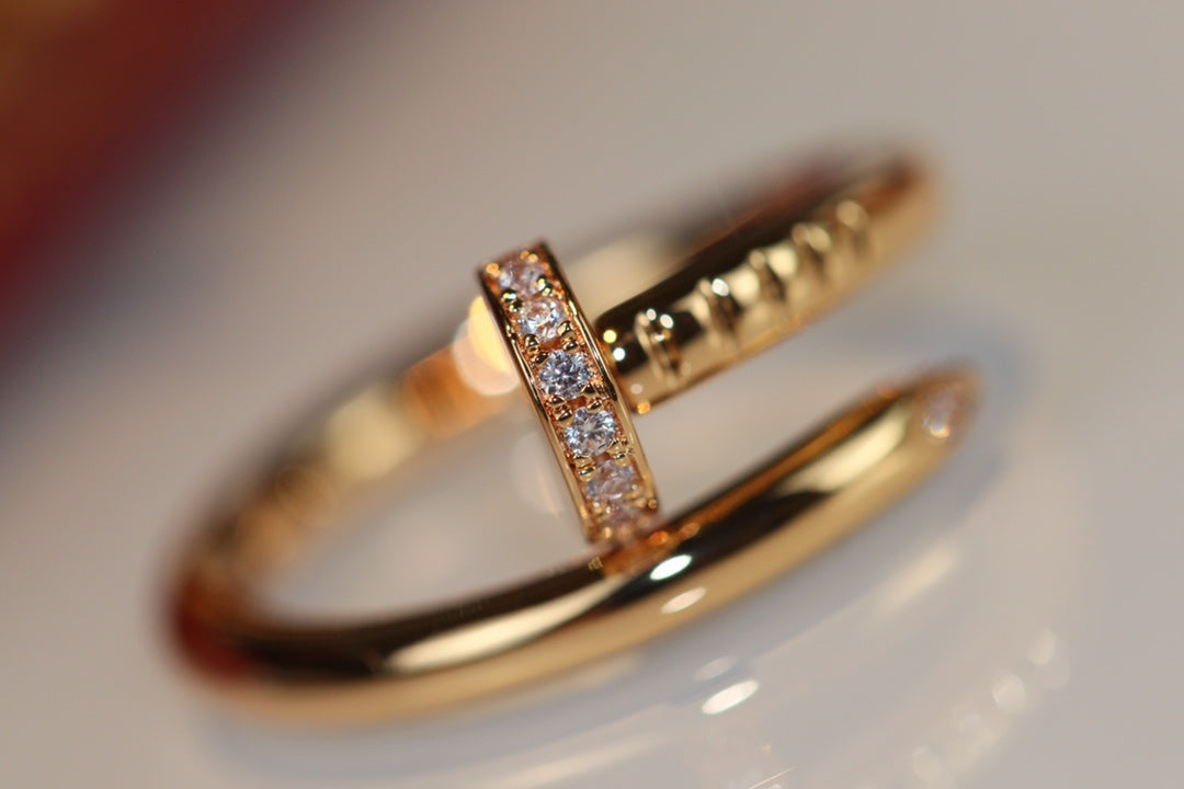 [Elite]JUSTE RING 2.65MM GOLD DIAMOND