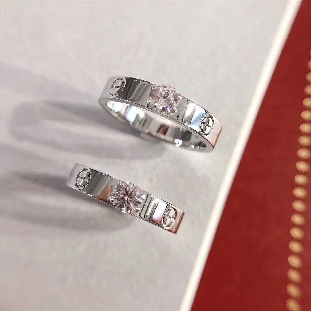 [Elite]LOVE RING 3.6MM 1 BIG DIAMOND