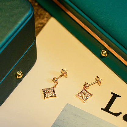 [Elite]STAR DIAMONDS EARRINGS GOLD