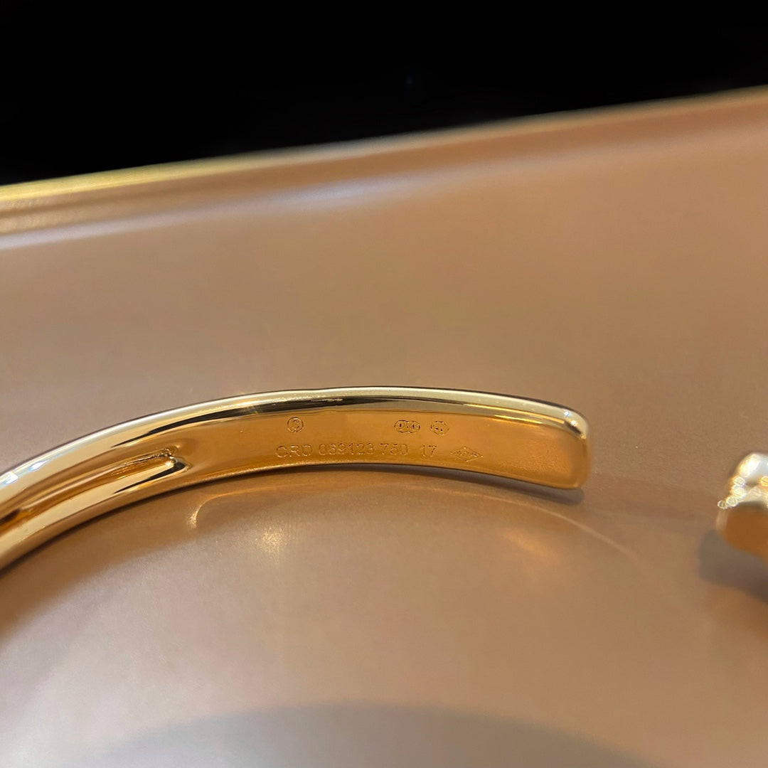 [Elite]PANTHERE GOLD OPEN BRACELET