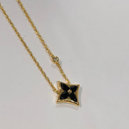 [Elite]STAR BLACK MOP NECKLACE