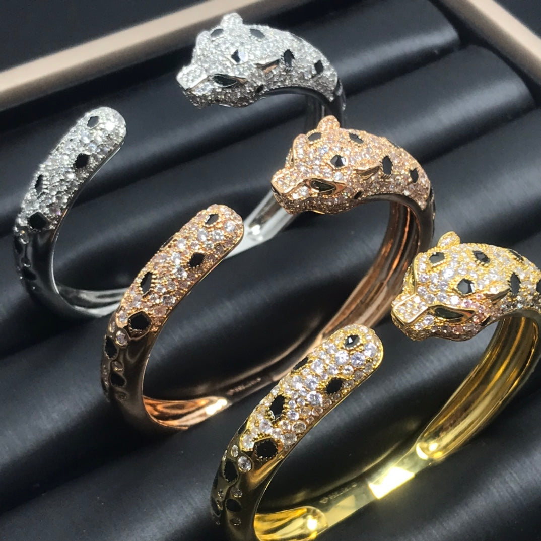 [Elite]PANTHERE BIG BRACELET DIAMONDS