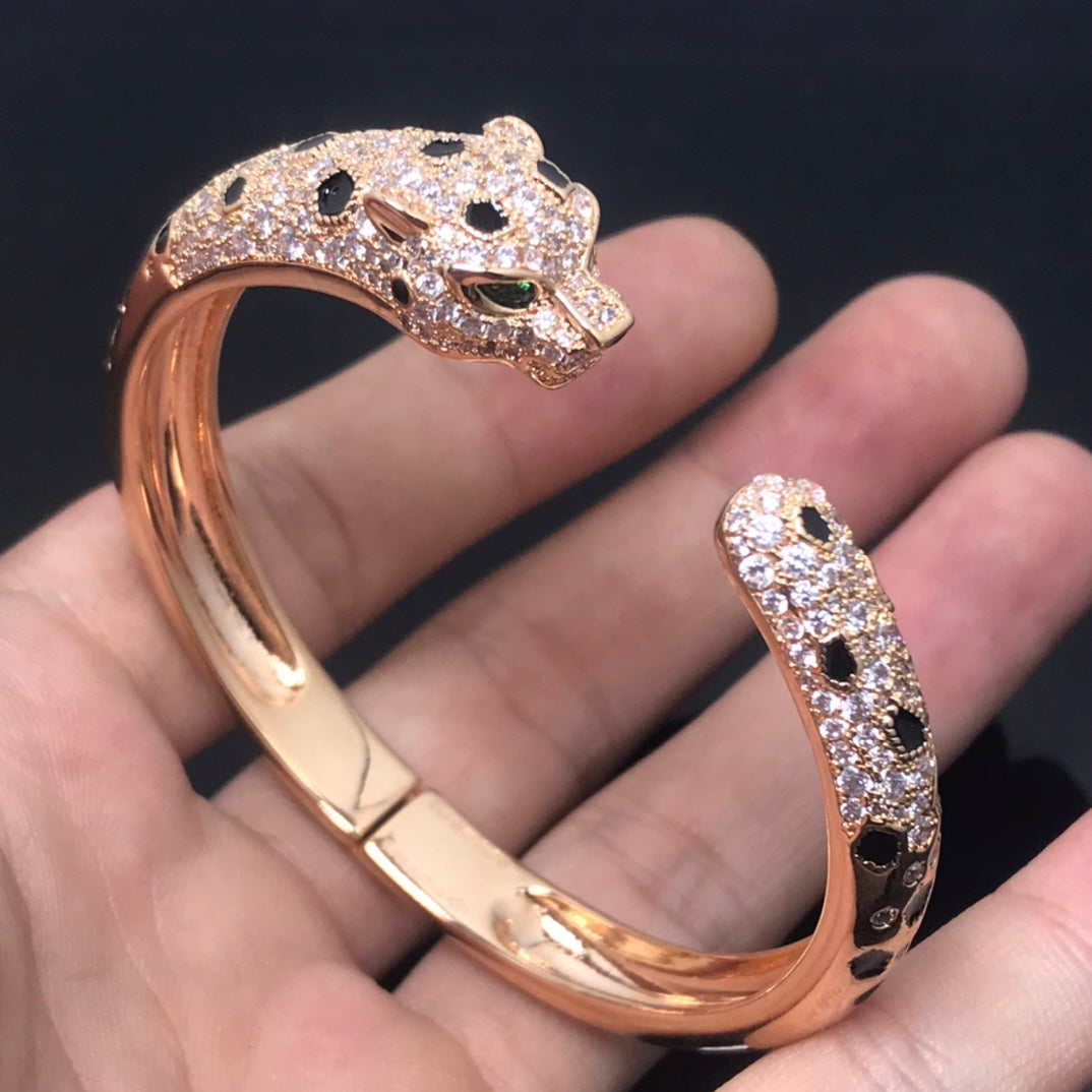 [Elite]PANTHERE BIG BRACELET DIAMONDS