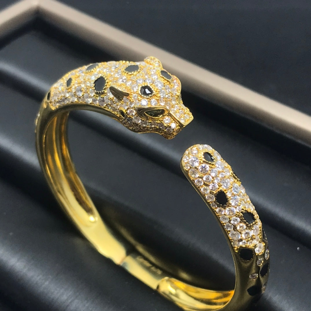 [Elite]PANTHERE BIG BRACELET DIAMONDS