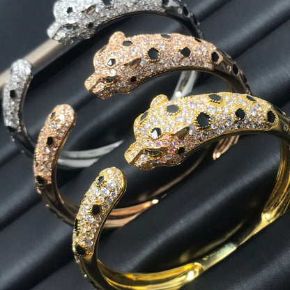 [Elite]PANTHERE BIG BRACELET DIAMONDS