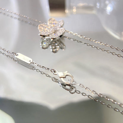 [Elite]FLOWER DIAMOND NECKLACE