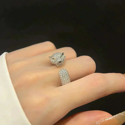 [Elite]PANTHERE 5.5MM ALL DIAMOND RING