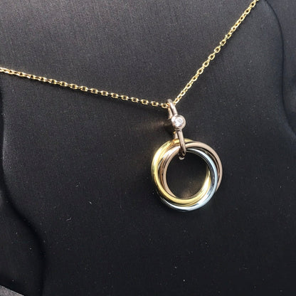 [Elite]TRINITY  NECKLACE 1 DIAMOND