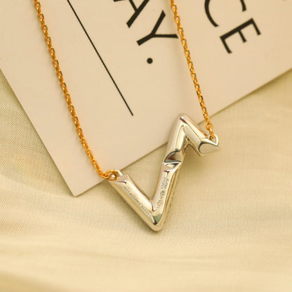 [Elite]VOLT SILVER DIAMOND PEDANT NECKLACE
