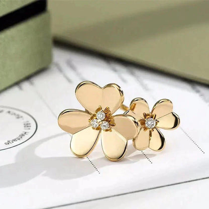 [Elite]CLOVER COMOS GOLD DIAMOND RING