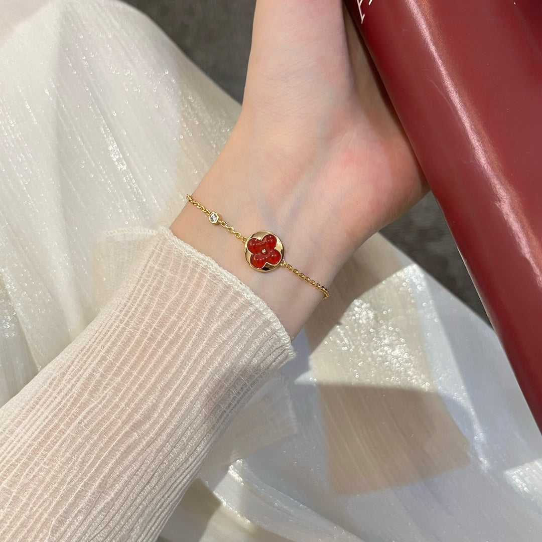 [Elite]SUN PEDANT CARNELIAN BRACELET