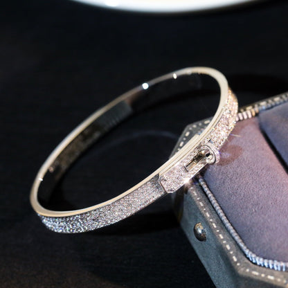 [Elite]KELLY BRACELET DIAMOND PAVED