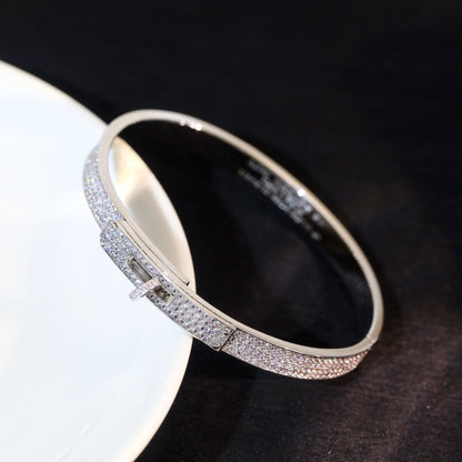 [Elite]KELLY BRACELET DIAMOND PAVED