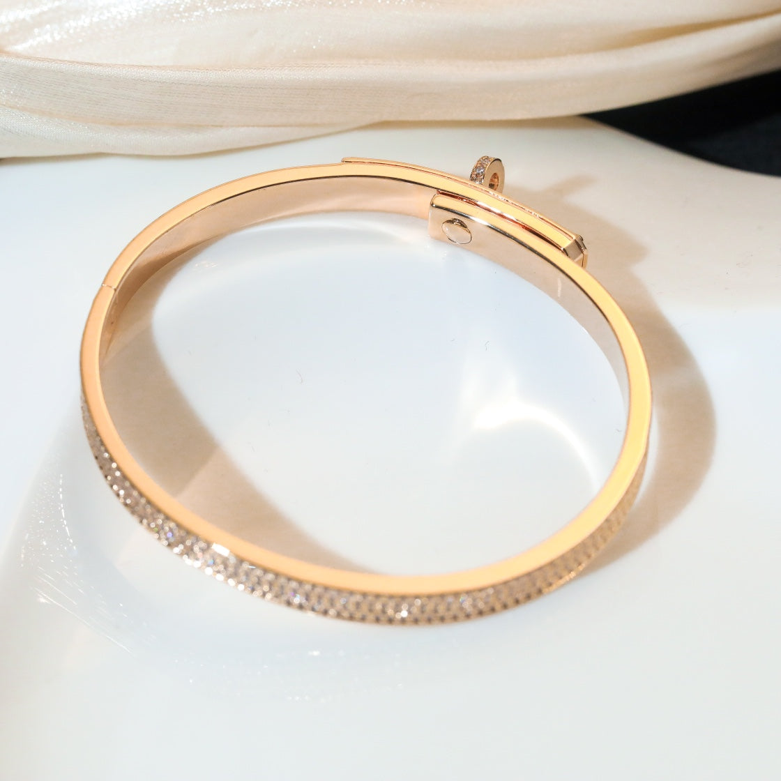 [Elite]KELLY BRACELET DIAMOND PAVED