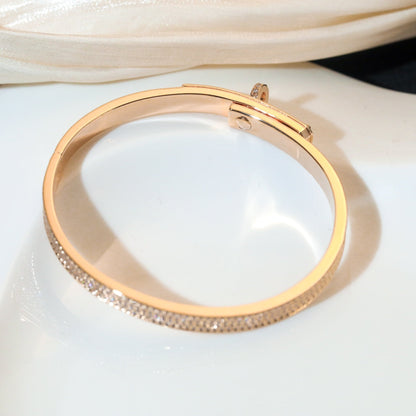 [Elite]KELLY BRACELET DIAMOND PAVED