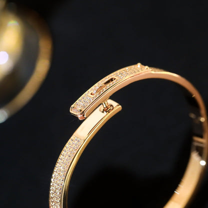 [Elite]KELLY BRACELET DIAMOND PAVED