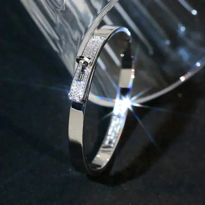 [Elite]KELLY SILVER DIAMOND BRACELET