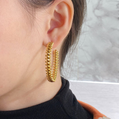 [Elite]CLASH HOOP EARRINGS