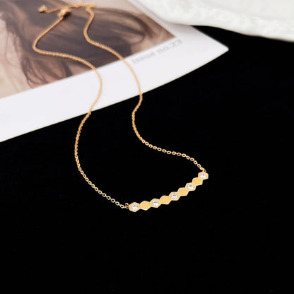 [Elite]BEE MY LOVE DIAMOND NECKLACE