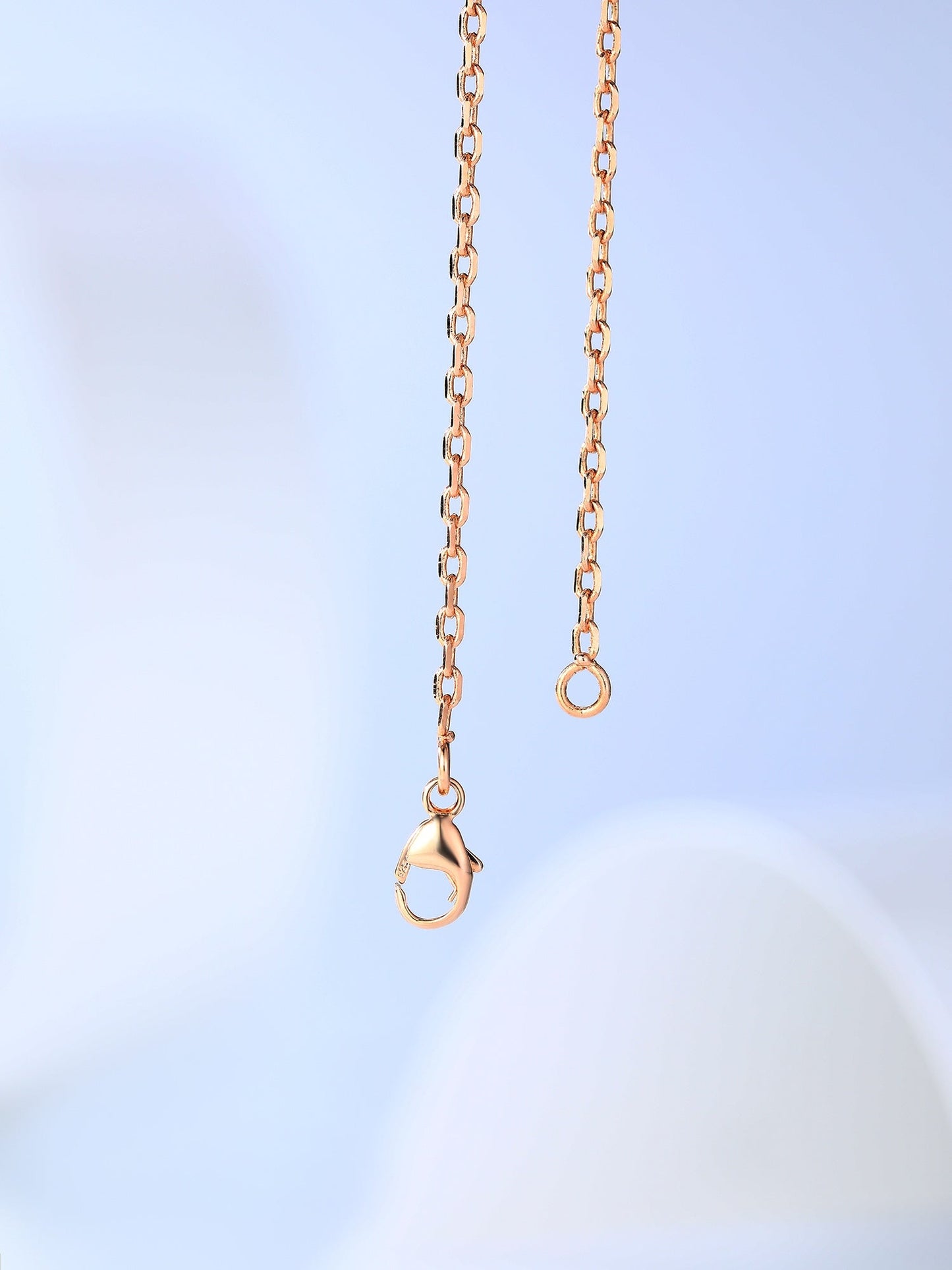 [Elite]H CAGE PINK GOLD NECKLACE
