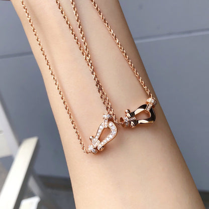 [Elite]FORCE 10 PINK GOLD DIAMOND NECKLACE