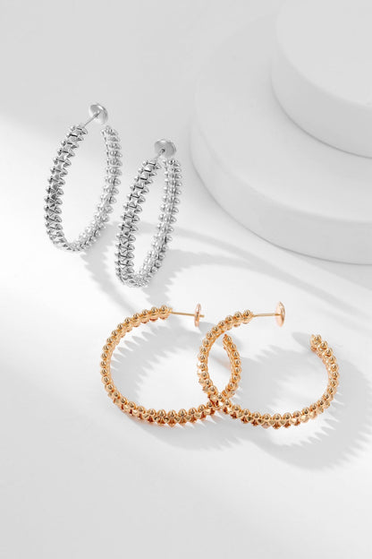 [Elite]CLASH HOOP EARRINGS