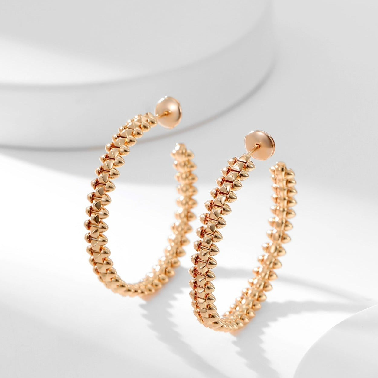 [Elite]CLASH HOOP LARGE EARRINGS