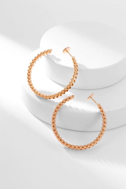 [Elite]CLASH HOOP EARRINGS