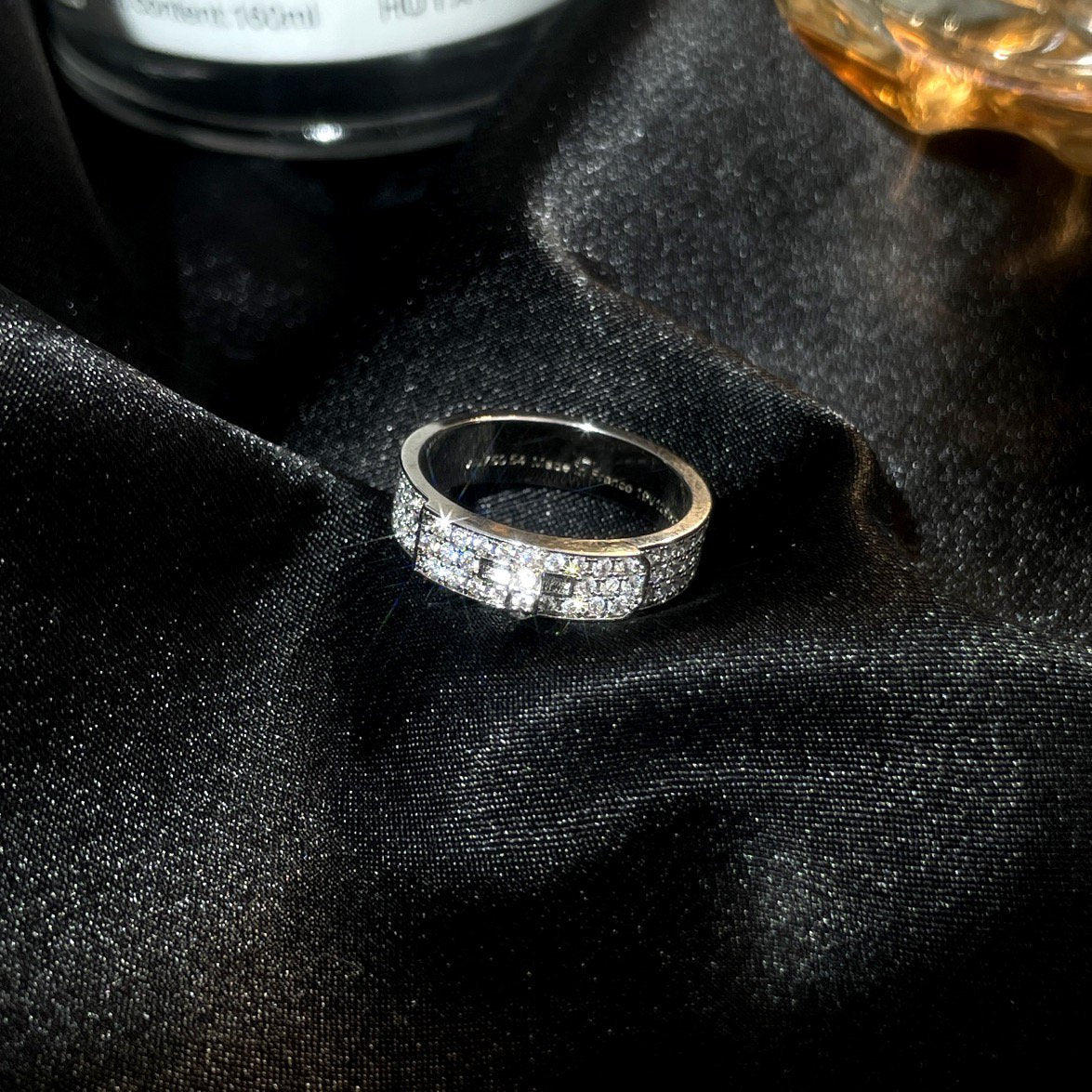 [Elite]KELLY SILVER DIAMOND RING