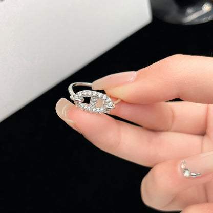 [Elite]RONDE SMALL SILVER DIAMOND RING