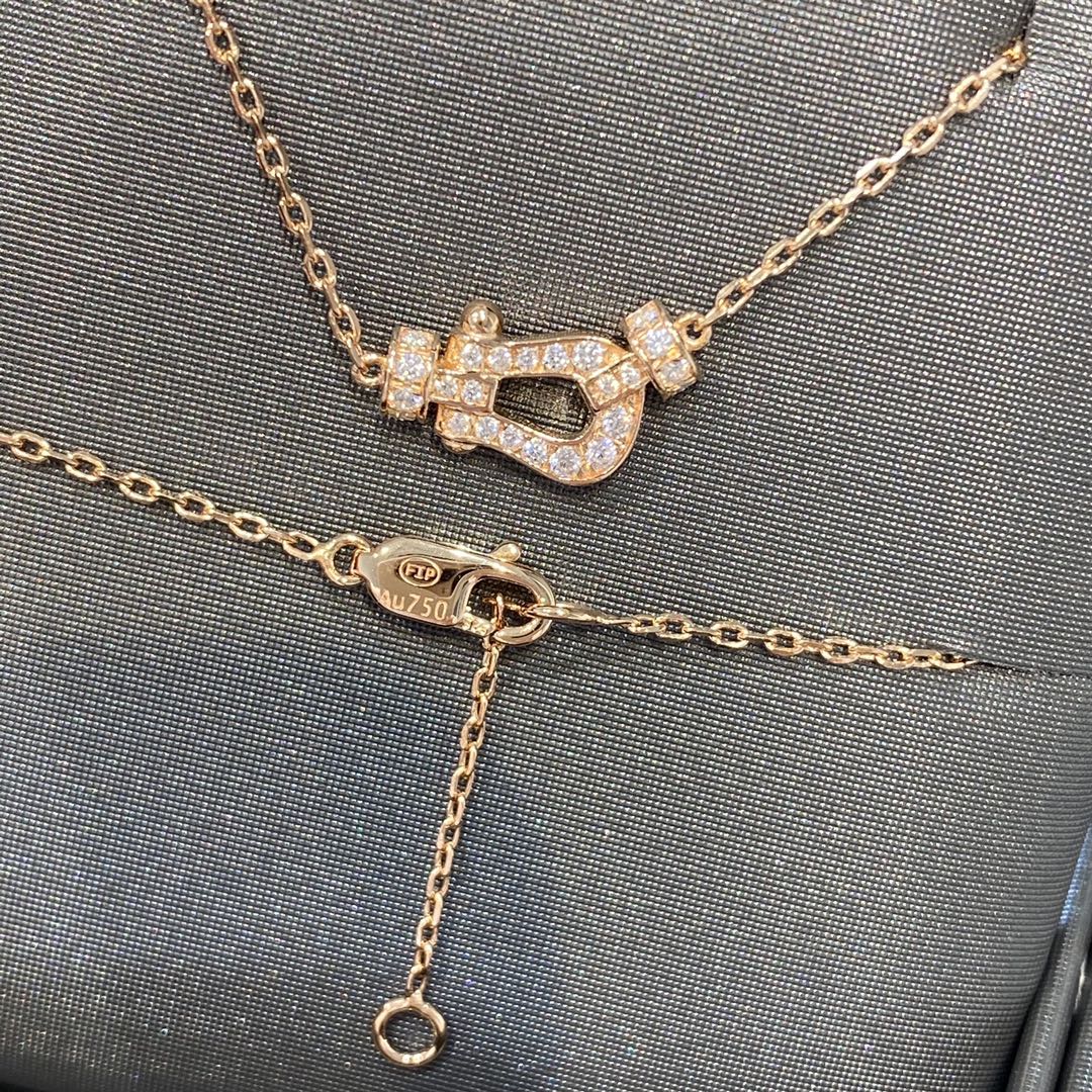 [Elite]FORCE 10 DIAMOND PINK GOLD NECKLACE MINI MODEL