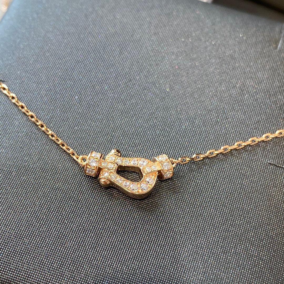 [Elite]FORCE 10 DIAMOND PINK GOLD NECKLACE MINI MODEL
