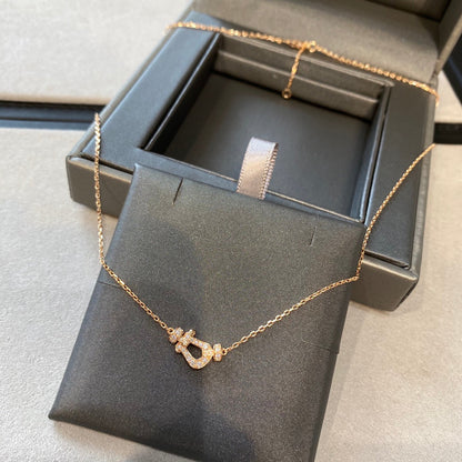 [Elite]FORCE 10 DIAMOND PINK GOLD NECKLACE MINI MODEL