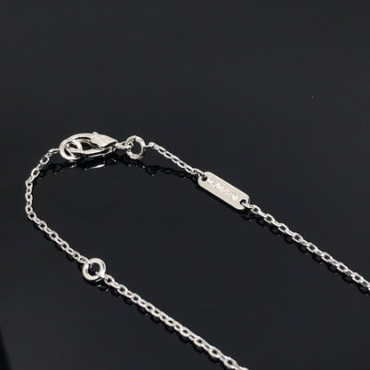 [Elite]CLOVER PIETERSITE SILVER LONG NECKLACE