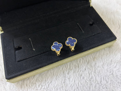 [Elite]CLOVER PIETERSITE MEDIUM STUD EARRINGS