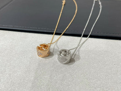 [Elite]LIENS EVIDENCE DIAMOND PAVED NECKLACE