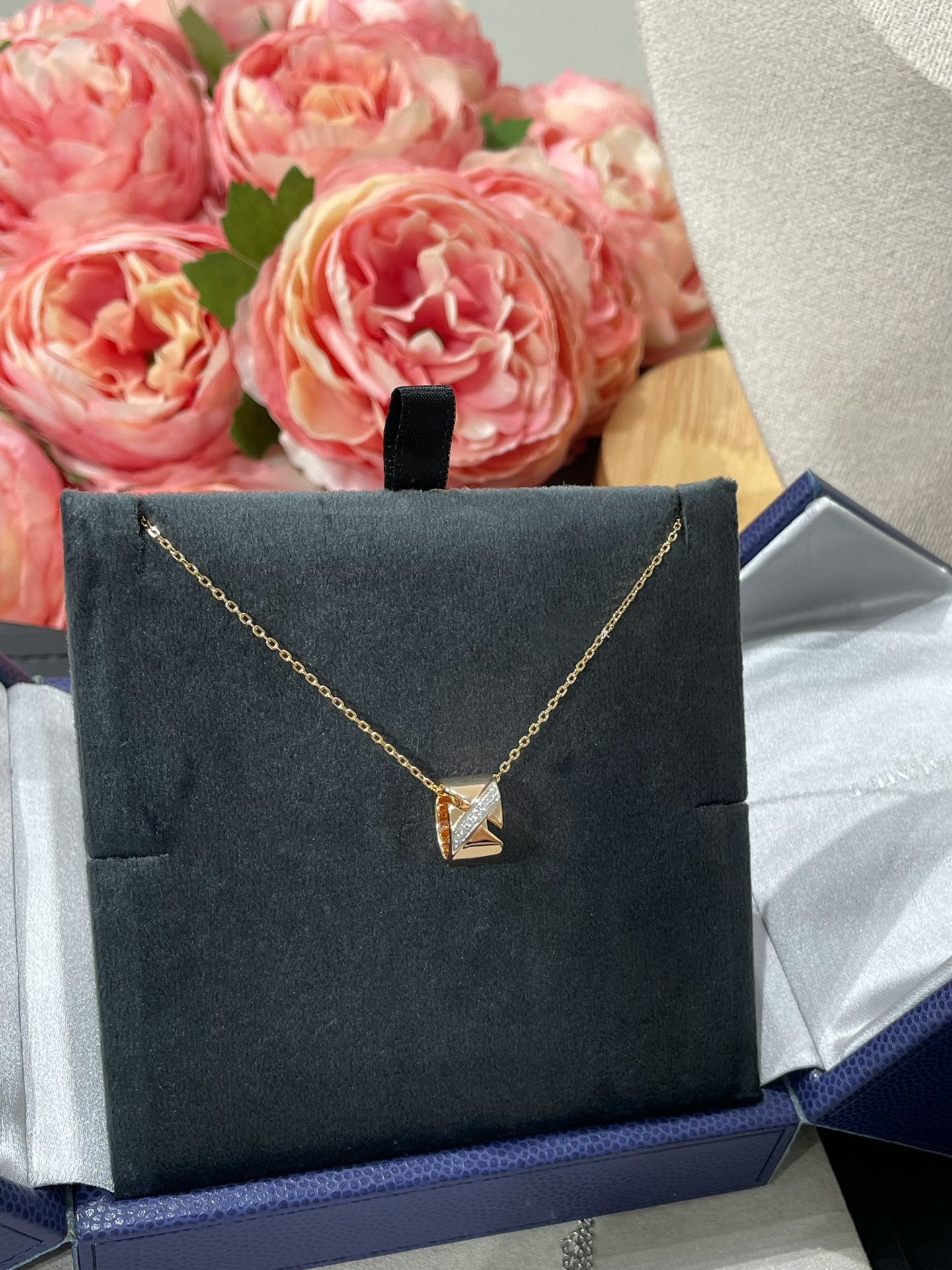 [Elite]LIENS EVIDENCE DIAMOND NECKLACE