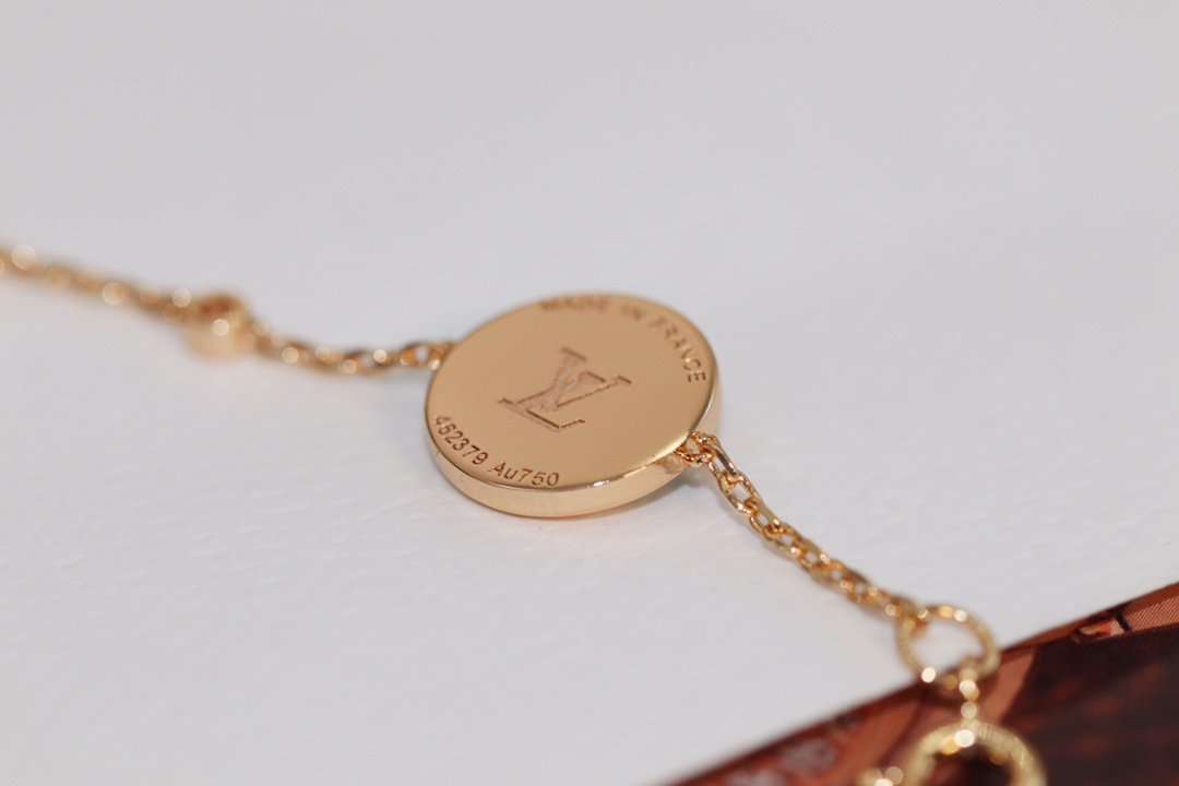 [Elite]STAR AND SUN 4 MOTIF PINK GOLD MALACHITE BRACELET